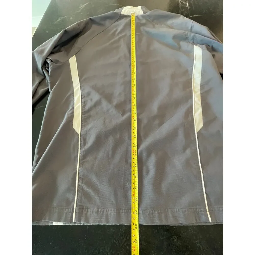 Under Armour Gray and White Track Jacket Large - Picture 12 of 12